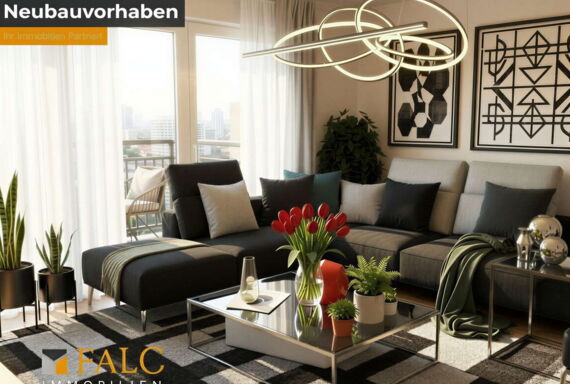 Wohnzimmer - (KI generiert)