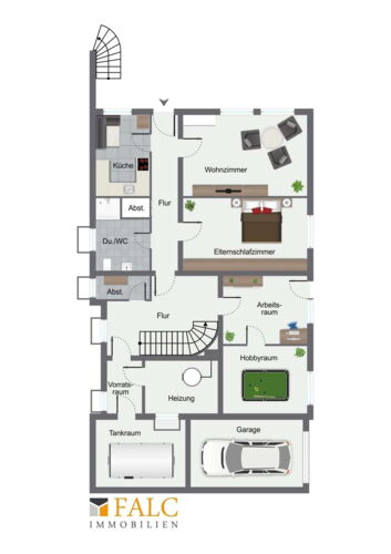 Keller mit Einliegerwohnung 