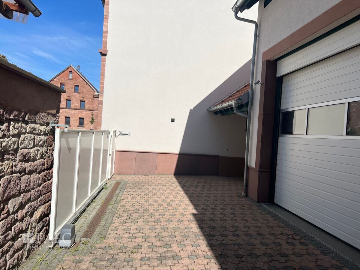 Innenhof Eingangsbereich