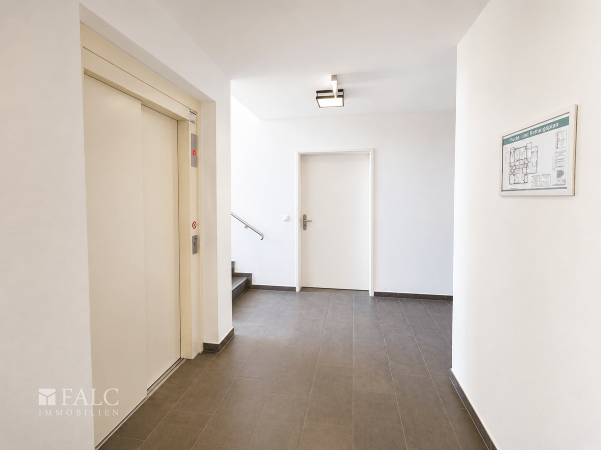 Eingangsbereich zu der Wohnung
