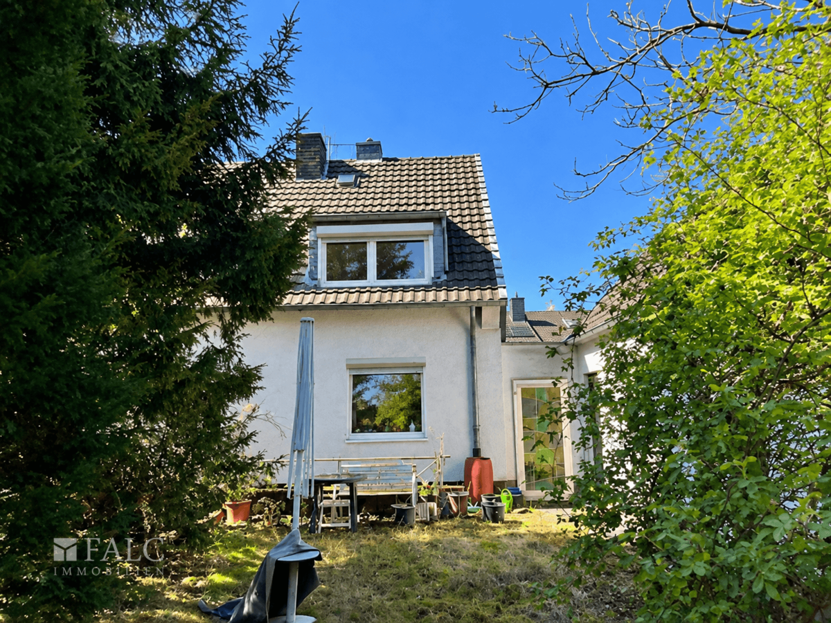 Hausansicht Gartenseite