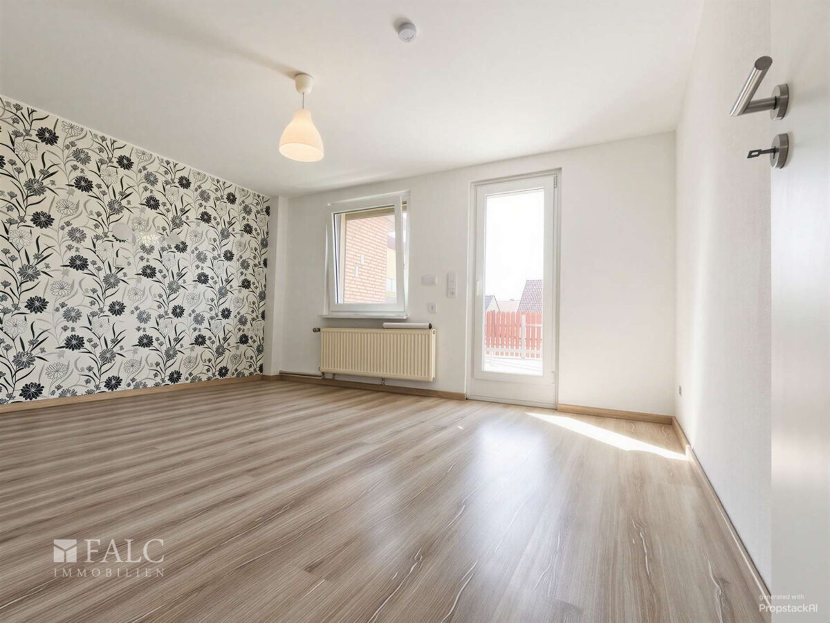 Schlafzimmer Ansicht zur Dachterrasse