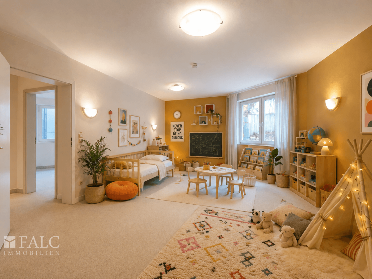 Kinderzimmer UG Einrichtungsbeispiel