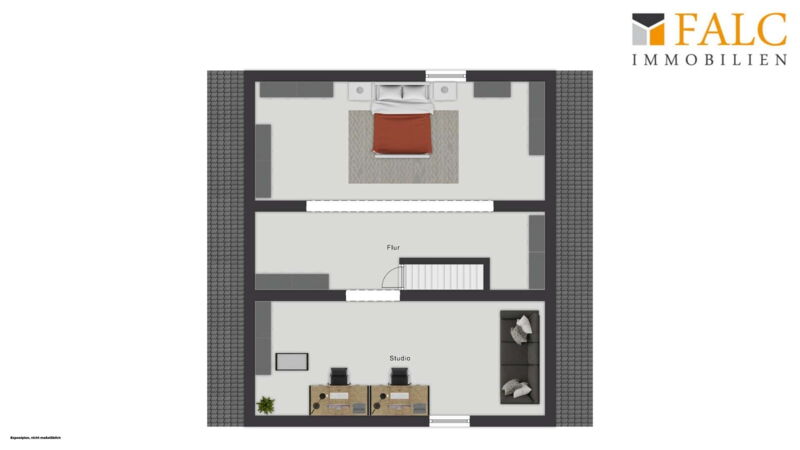 Dachgeschoss möglicher Ausbau