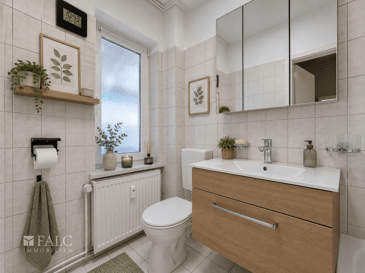 Badezimmer Dachgeschoss