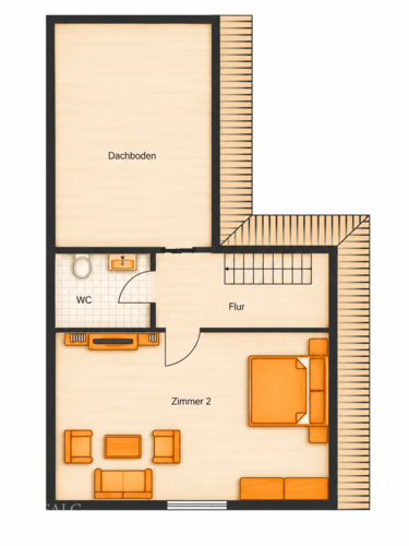 Grundriss Dachgeschoss