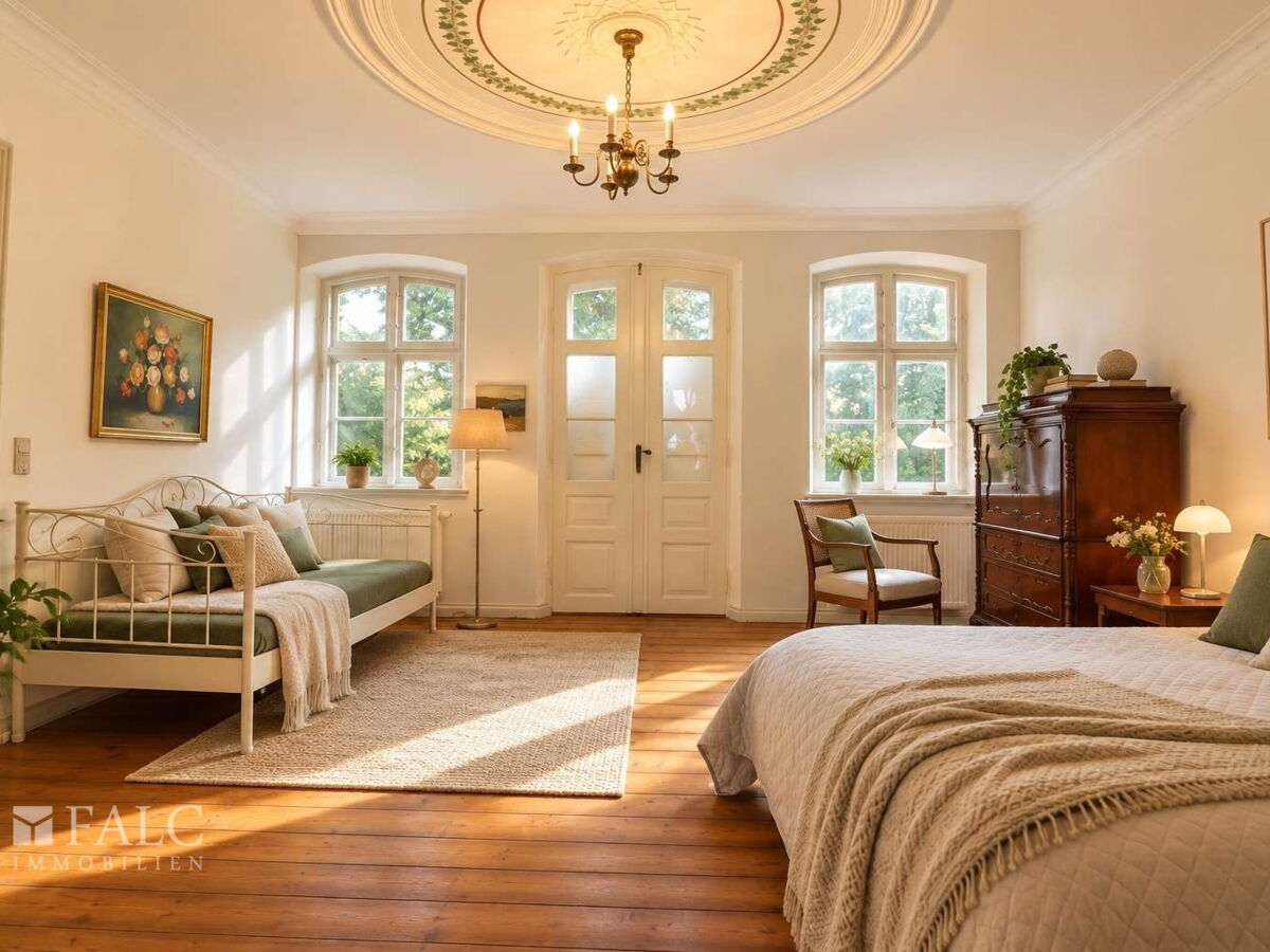 Schlafzimmer Haupthaus links