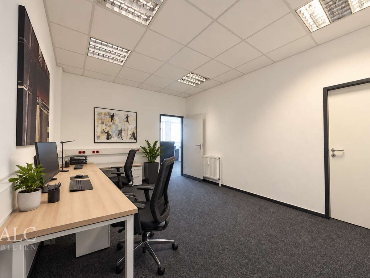 Innenliegendes Büro