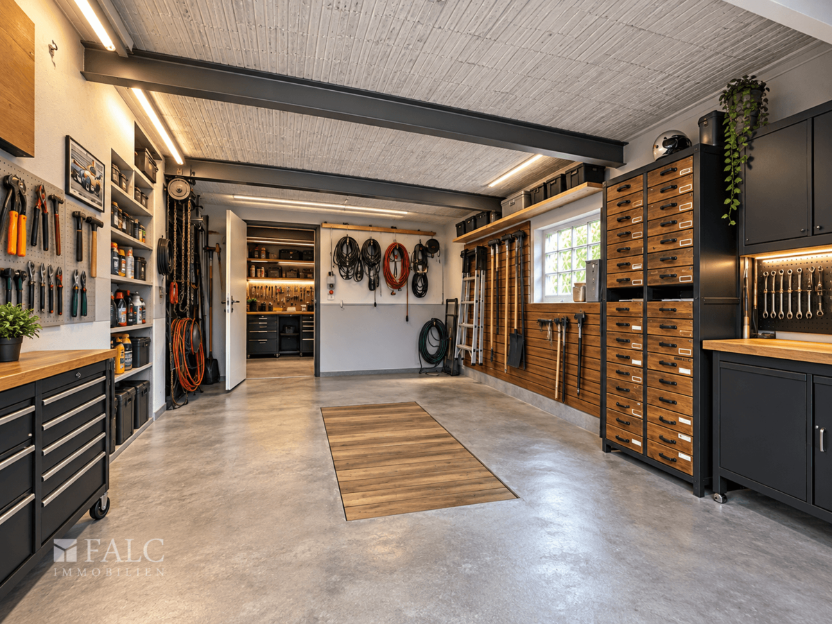 Garage visualisiert