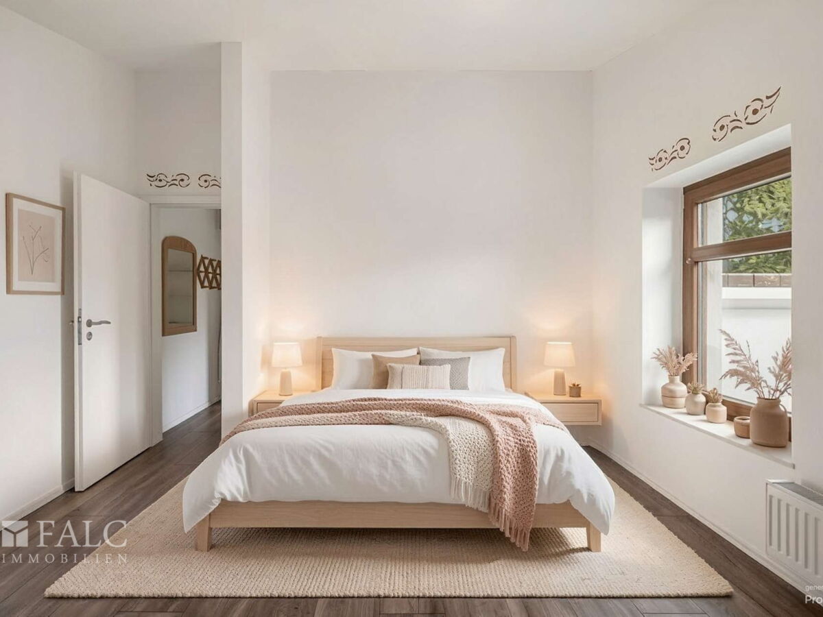 Schlafzimmer - Dachgeschoss - (gestaged)