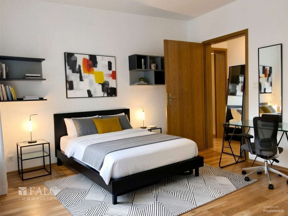 EG: Schlafzimmer3, KI bearbeitet