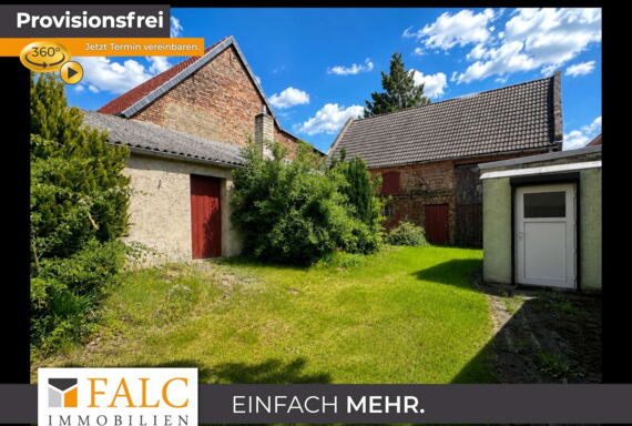 Historisches Hofensemble mit Wohnhaus, Scheune, Garten und Entwicklungspotenzial