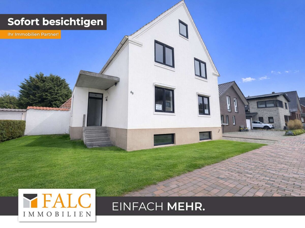 Klassisches Einfamilenhaus von außen!