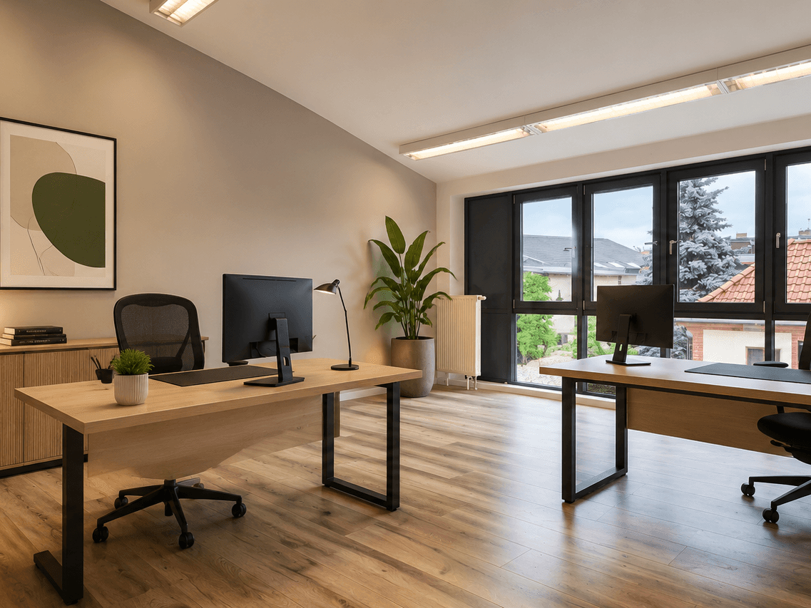 Büro 3 Einrichtungsvorschlag