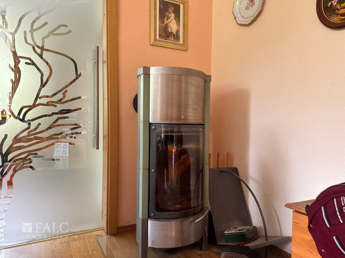 Kamin im Wohnzimmer