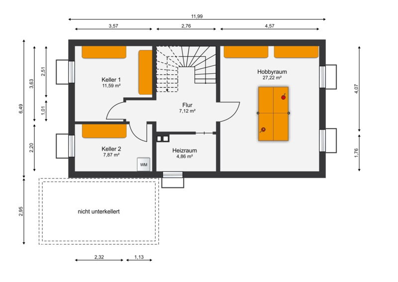 Grundriss KG