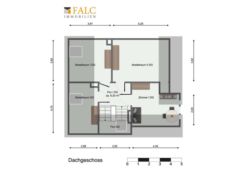 Grundriss Dachgeschoss