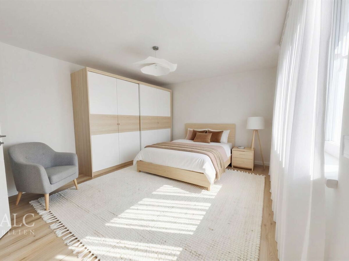 Schlafzimmer - (Möbel KI generiert)