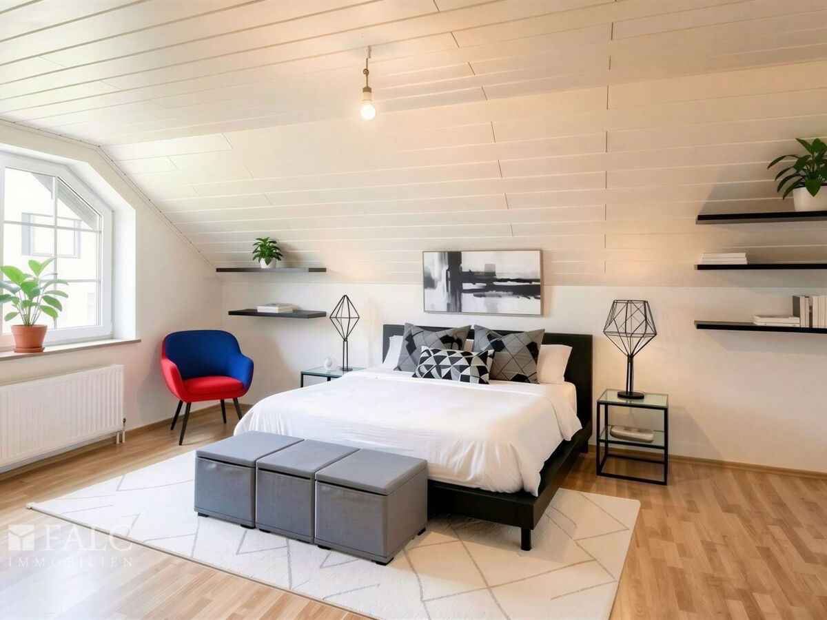 Schlafzimmer 1 - (KI generiert)