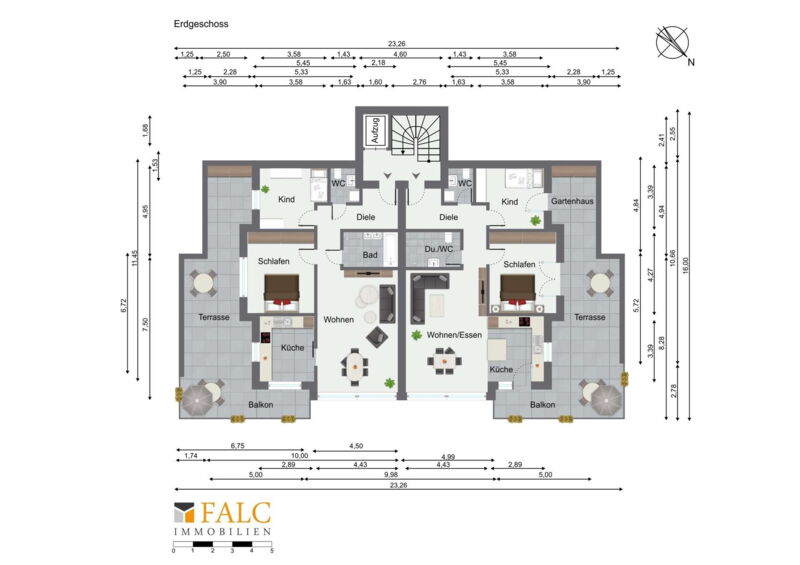 Grundriss Etage