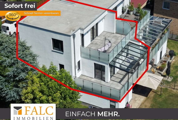 Haus seitlich hinten