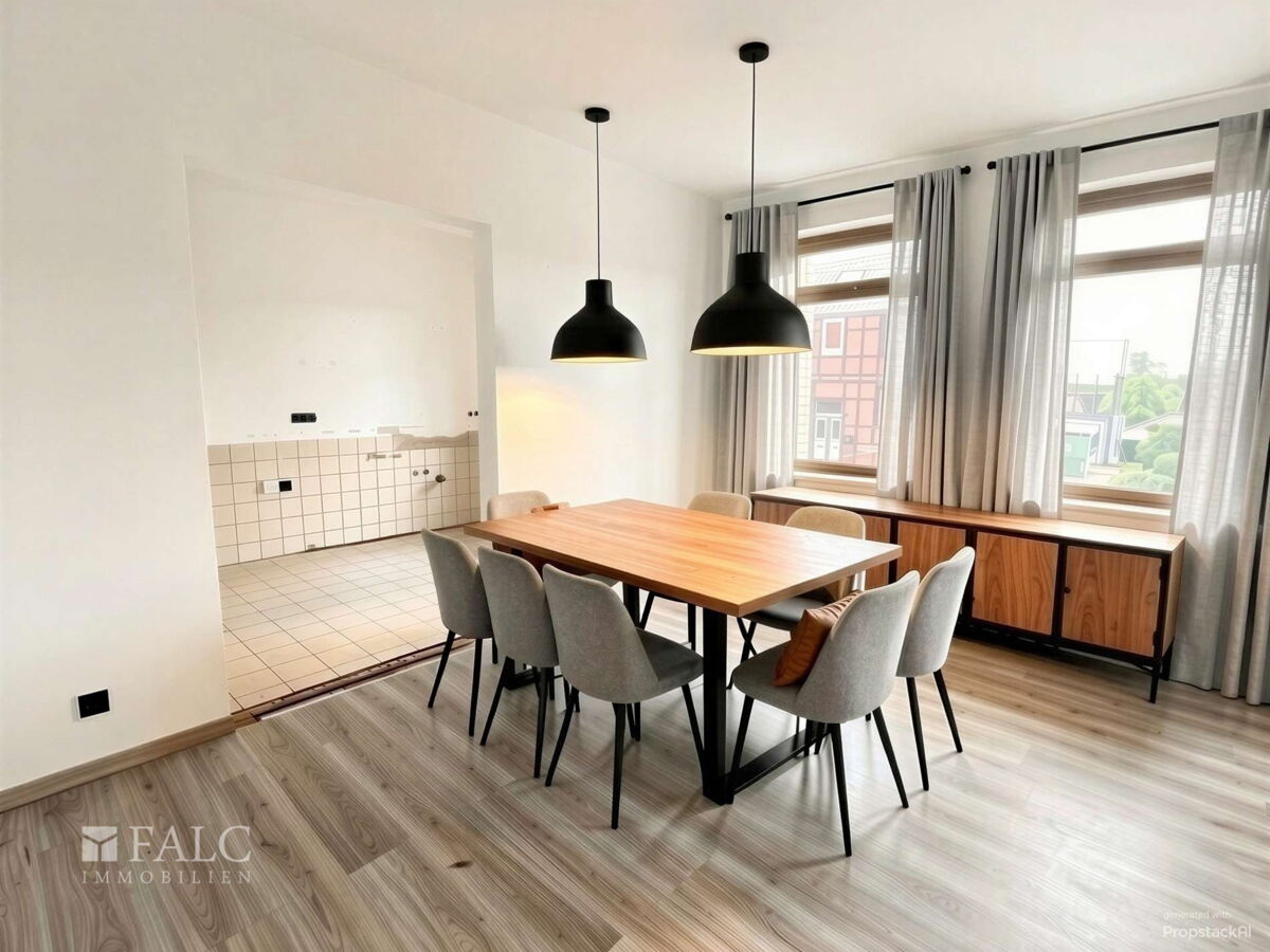 Esszimmer zur Küche könnte so aussehen