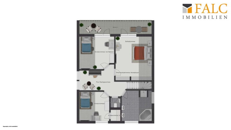 Grundriss Dachgeschoss