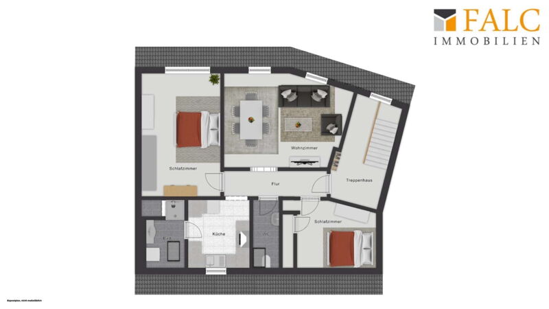 Grundriss Dachgeschoss