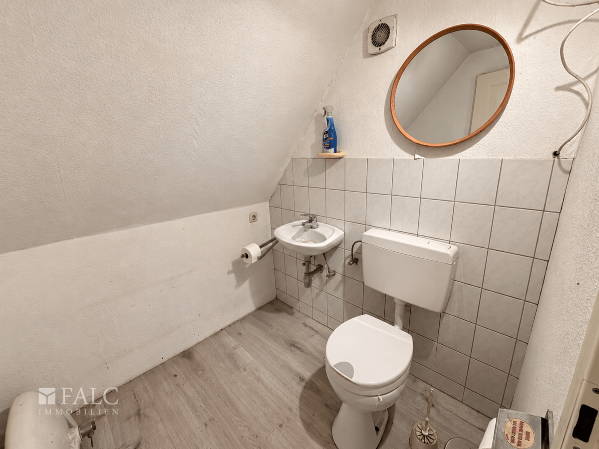 Badezimmer im Obergeschoss