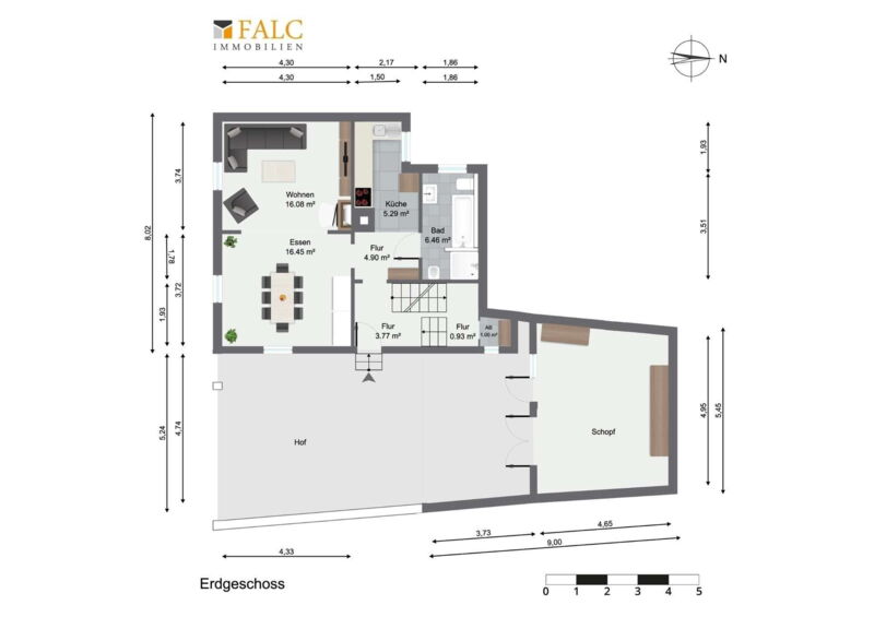 Grundriss Erdgeschoss