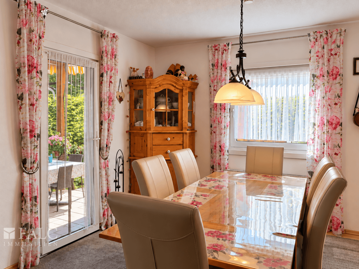  Essbereich, Zugang zur Terrasse