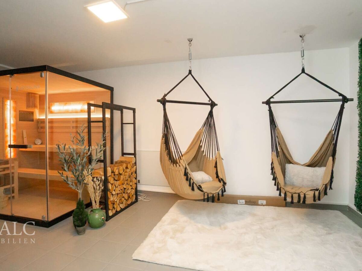 Sauna und Ruhebereich 