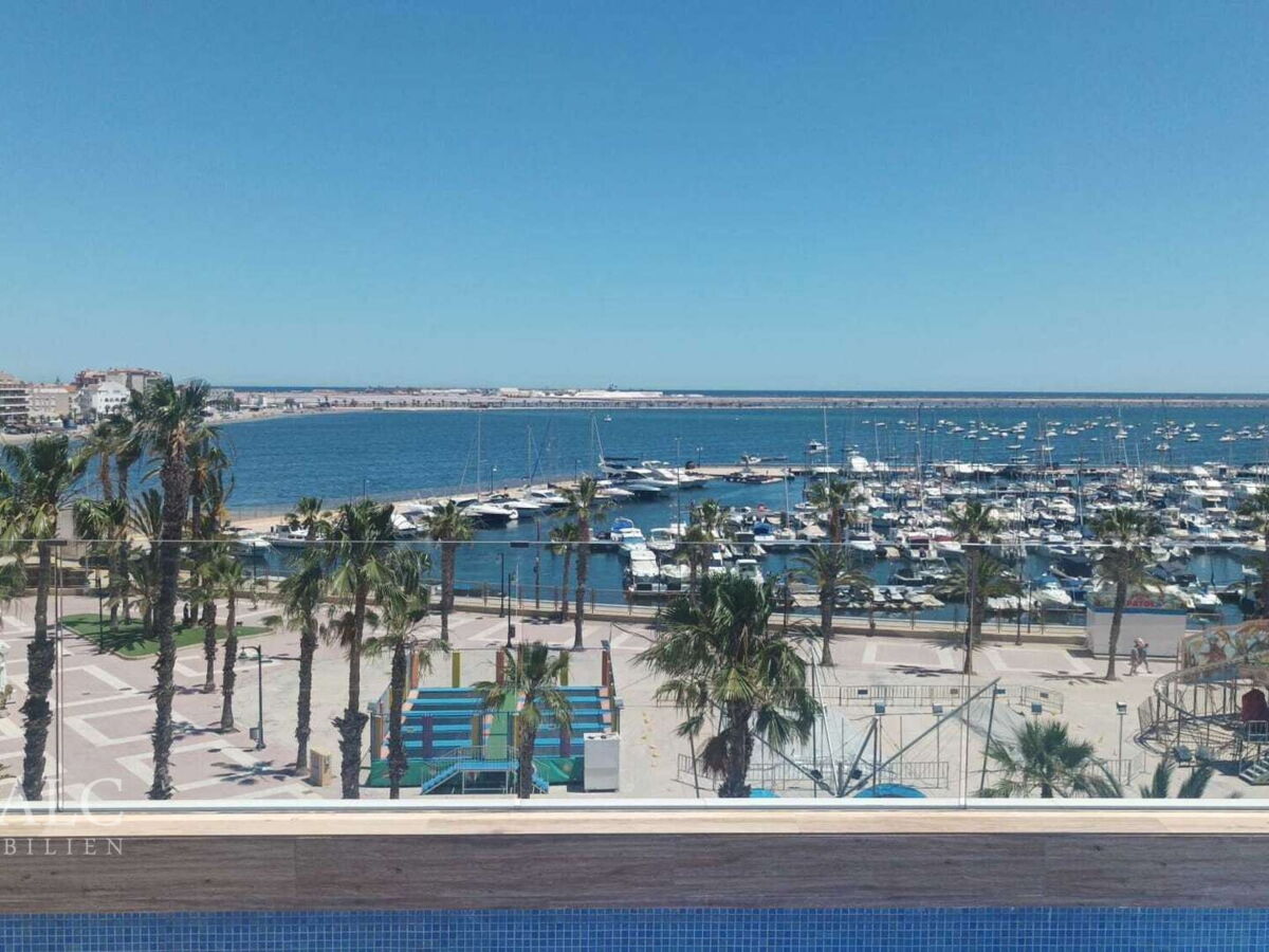 Hafenausblick Lo Pagan - Penthouse Terrasse Blick