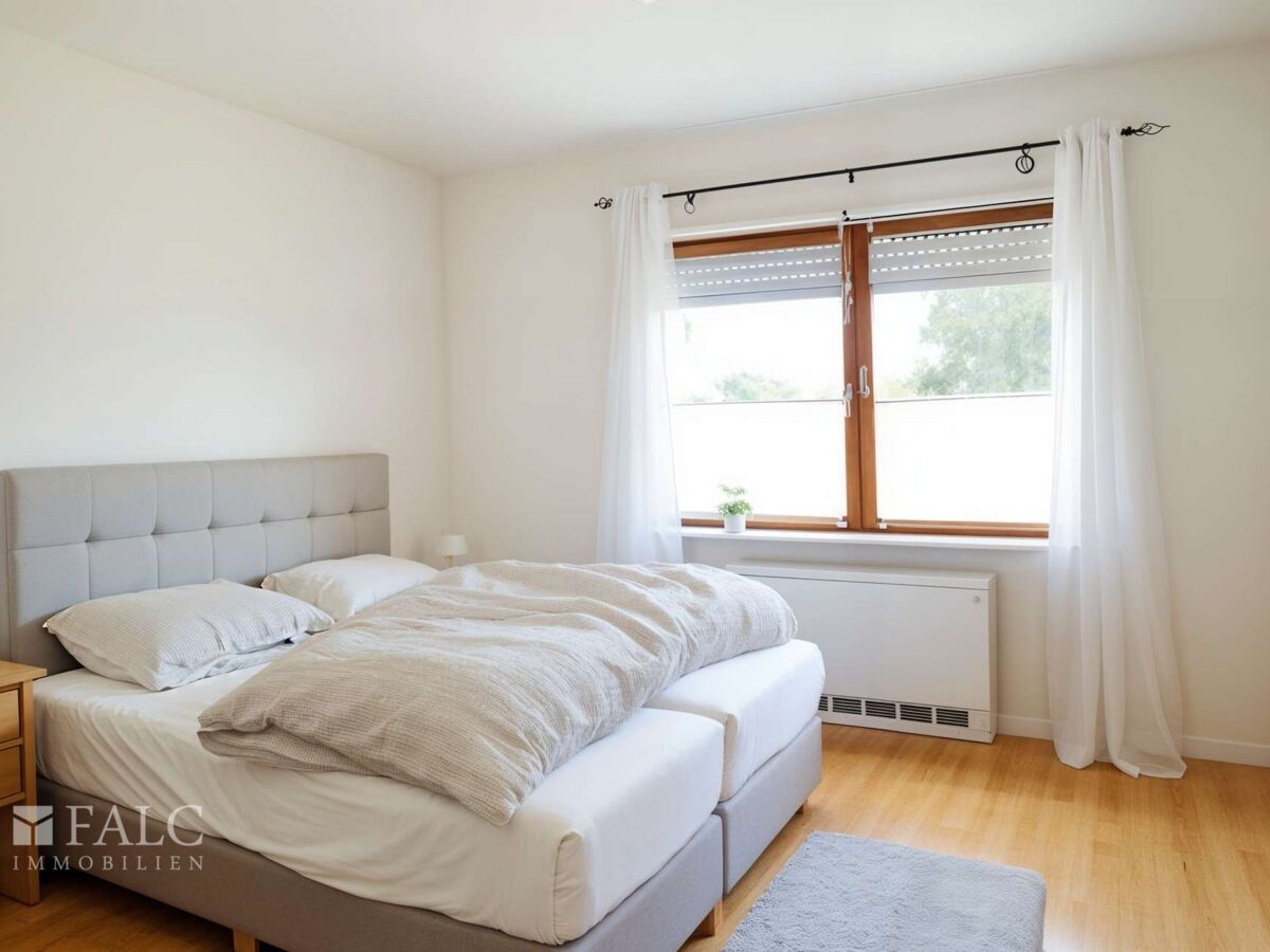 Schlafzimmer, Skandinavisch - (KI generiert)