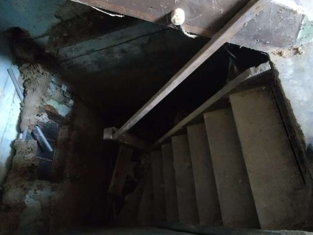 Treppenabgang Keller