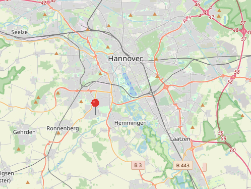 Lage in Hannover