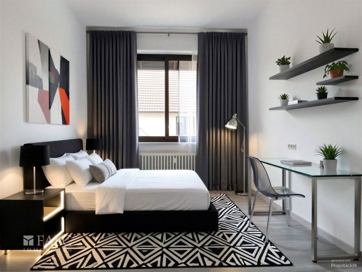 EG: Schlafzimmer1, KI bearbeitet
