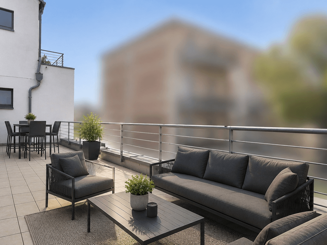 Terrasse Einrichtungsvorschlag