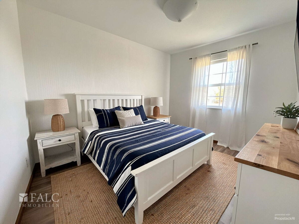 Schlafzimmer 1 Bild 1 - Schlafzimmer, Maritim - (KI generiert)