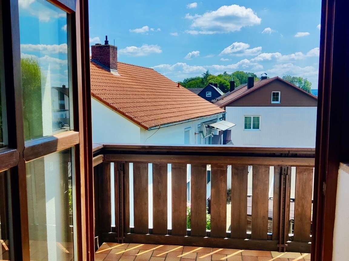 Renvierter Balkon