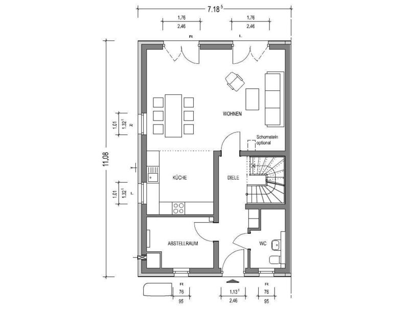 Grundriss EG