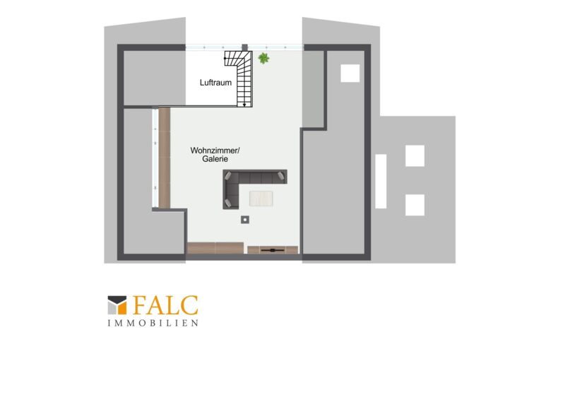 Galerie/Maisonettegeschoss