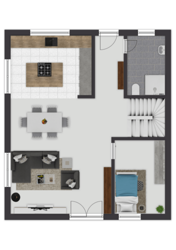 Grundriss Erdgeschoss
