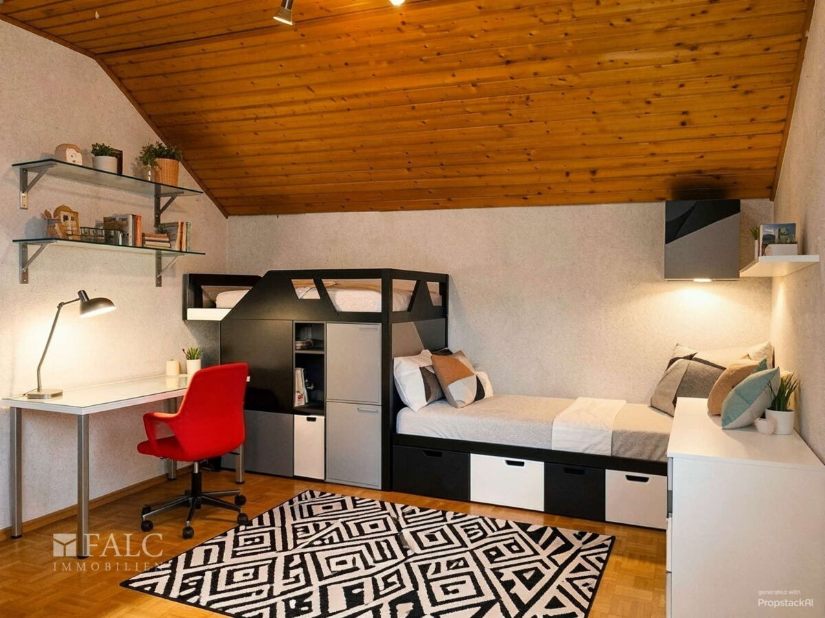 OG: Schlafzimmer 2 von 2, KI optimiert
