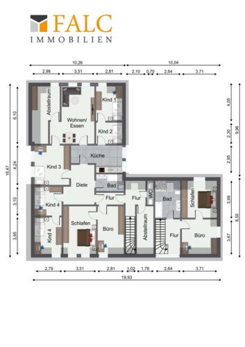 Grundriss Dachgeschoss