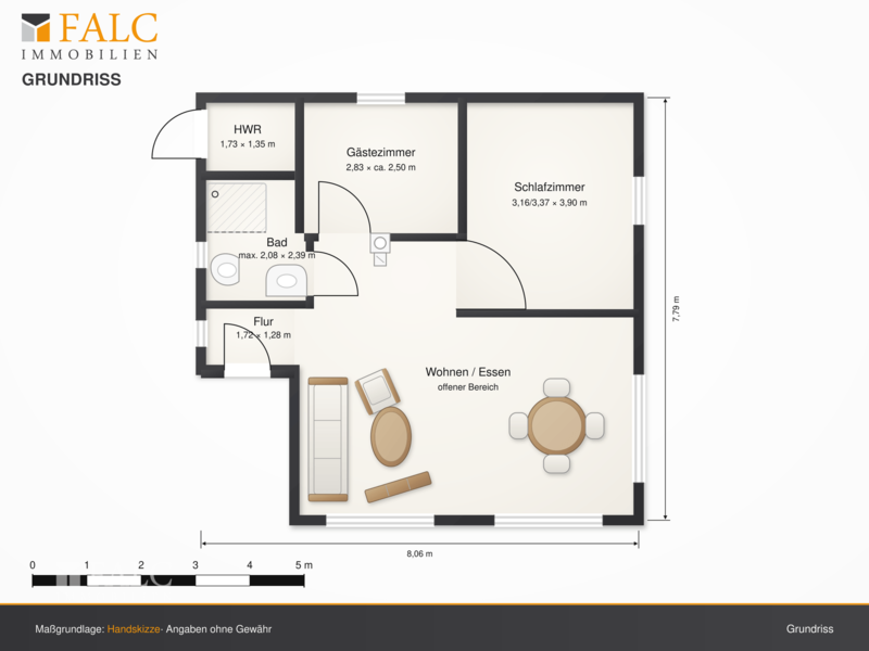 Grundriss Bungalow