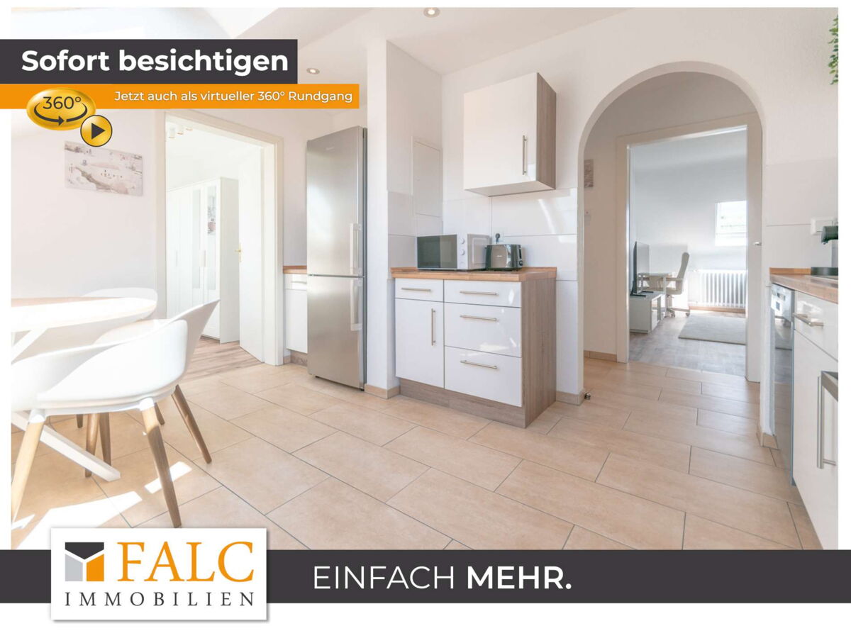 Wohnbereich mit Küche