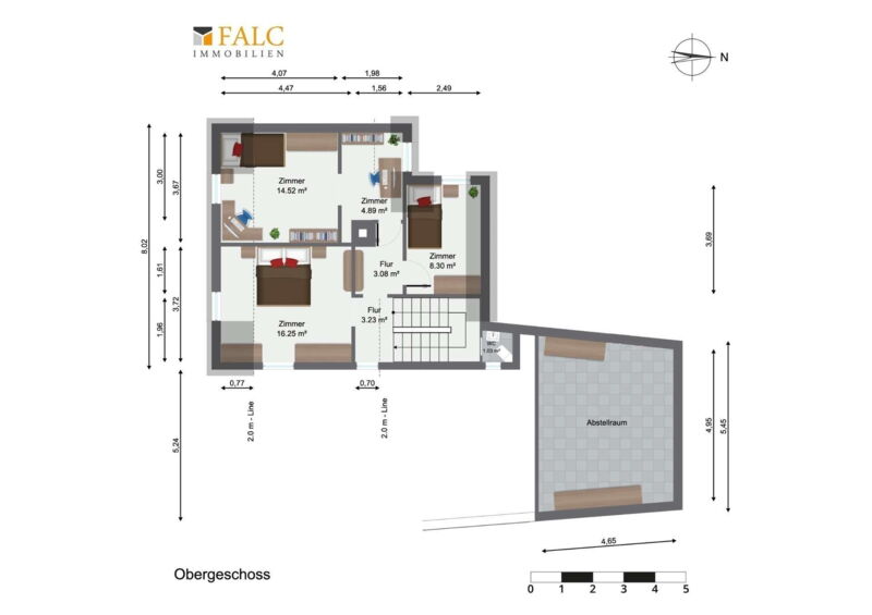 Grundriss Dachgeschoss