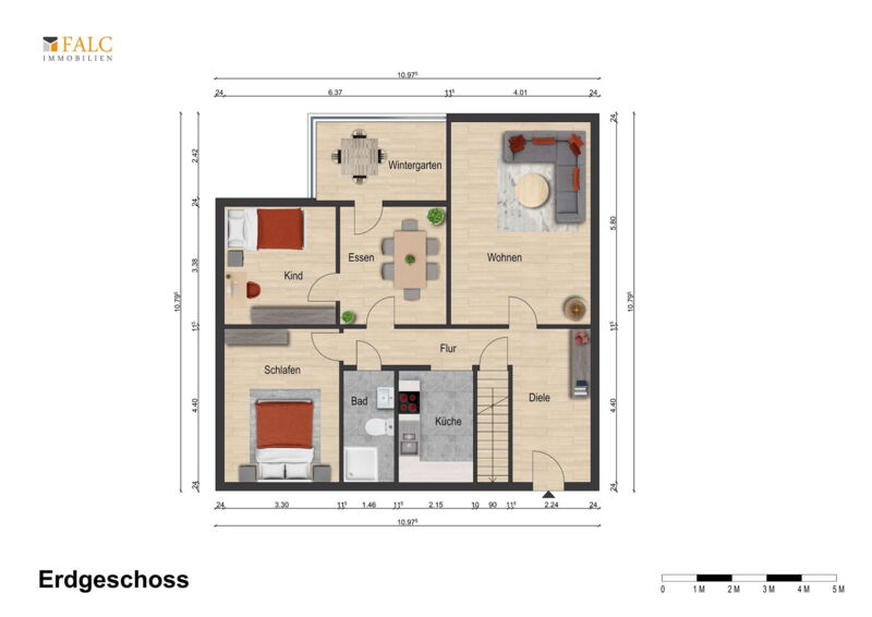 Grundriss Erdgeschoss