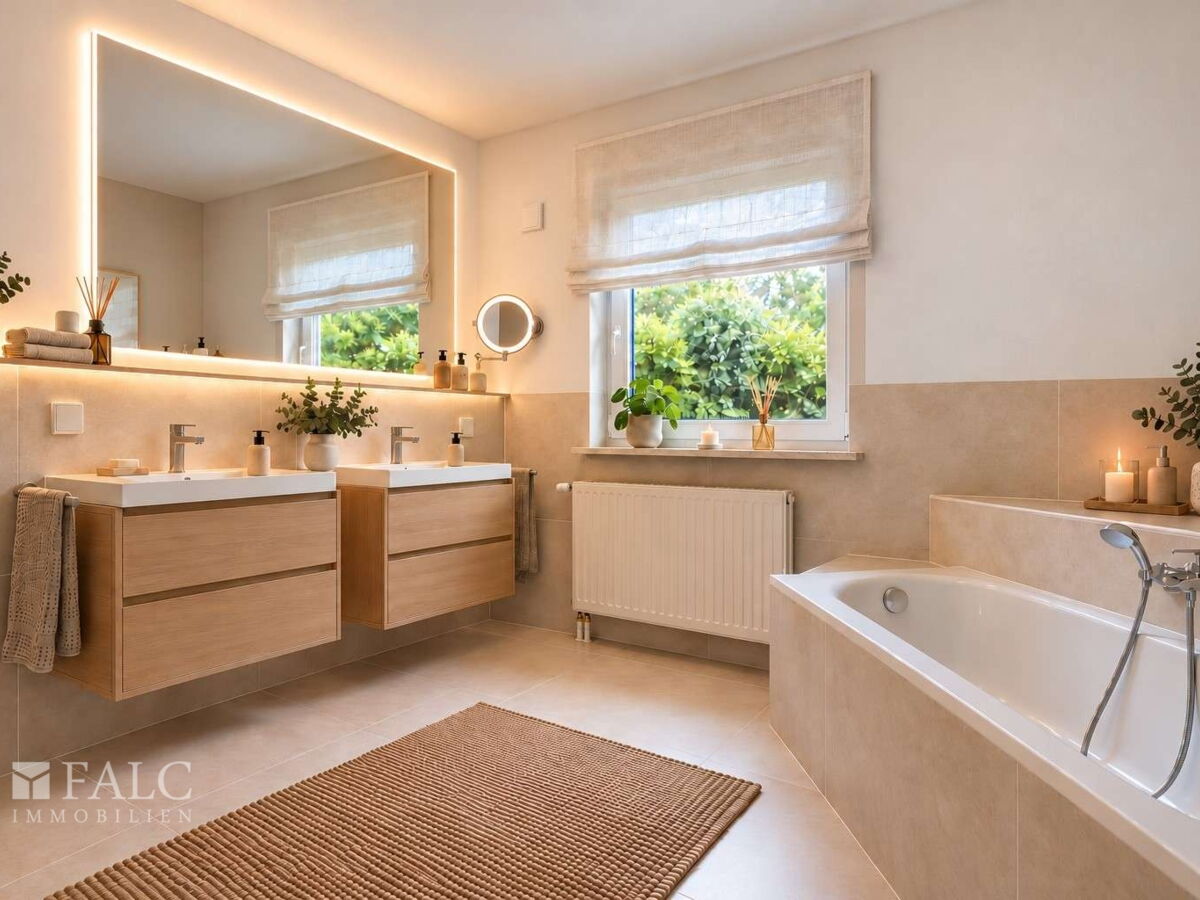 Badezimmer (KI-Staging)